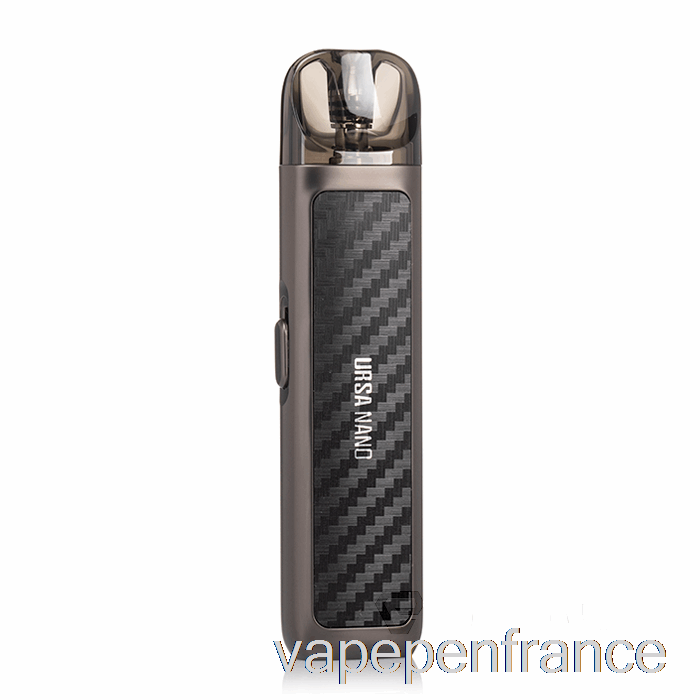 Kit De Pod Nano Ursa Vape Perdu Gunmetal / Stylo Vape En Fibre De Carbone